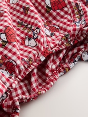 Red Snoopy Matching Family Christmas Pet Pyjamas - Image 7 of 8