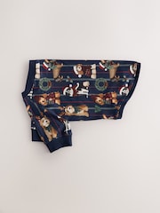 Navy Dogs Matching Family Christmas Pet Pyjamas - Image 1 of 3