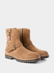 Joe Browns Brown Levee Break Suede Boots - Image 4 of 6