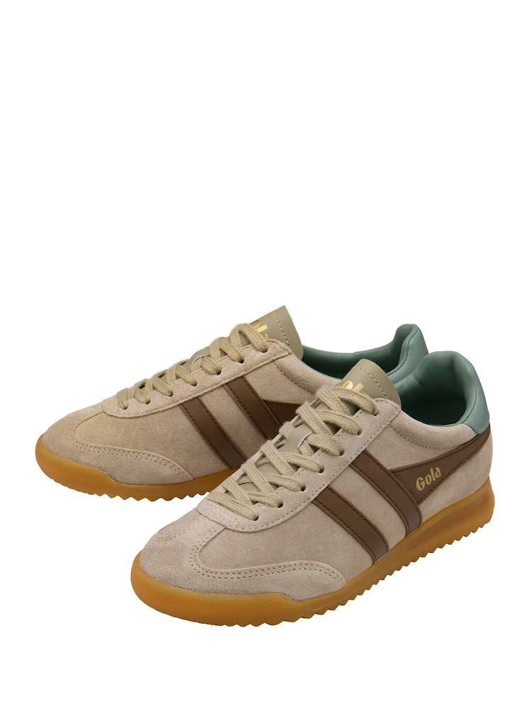 Gola ženske Torpedo patike od antilopa Na pertlanje - Slika 2 od 4