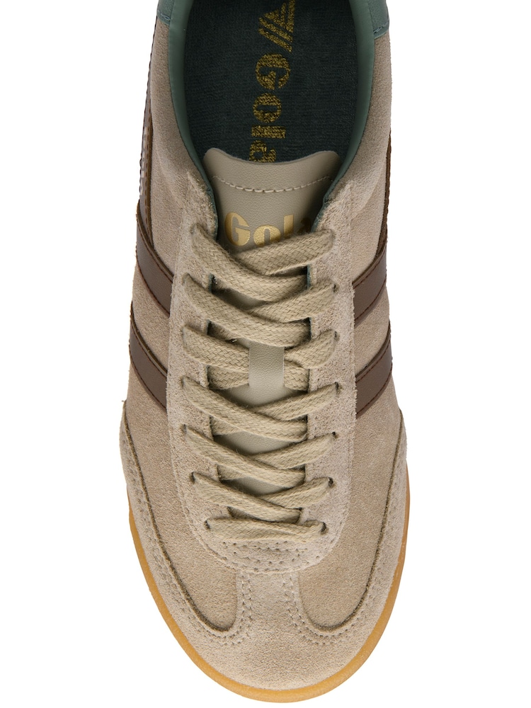 Gola ženske Torpedo patike od antilopa Na pertlanje - Slika 4 od 4