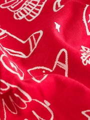 Red Jolly Vibes Matching Family Christmas Pet Pyjamas - Image 3 of 3