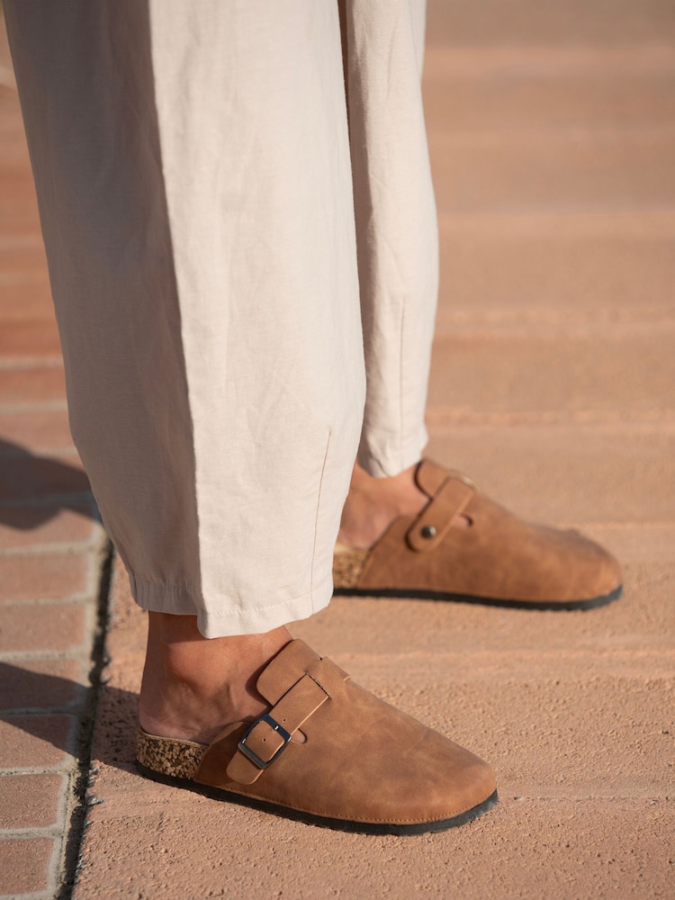 Lunar Brown Veluna Sandals - Image 1 of 7