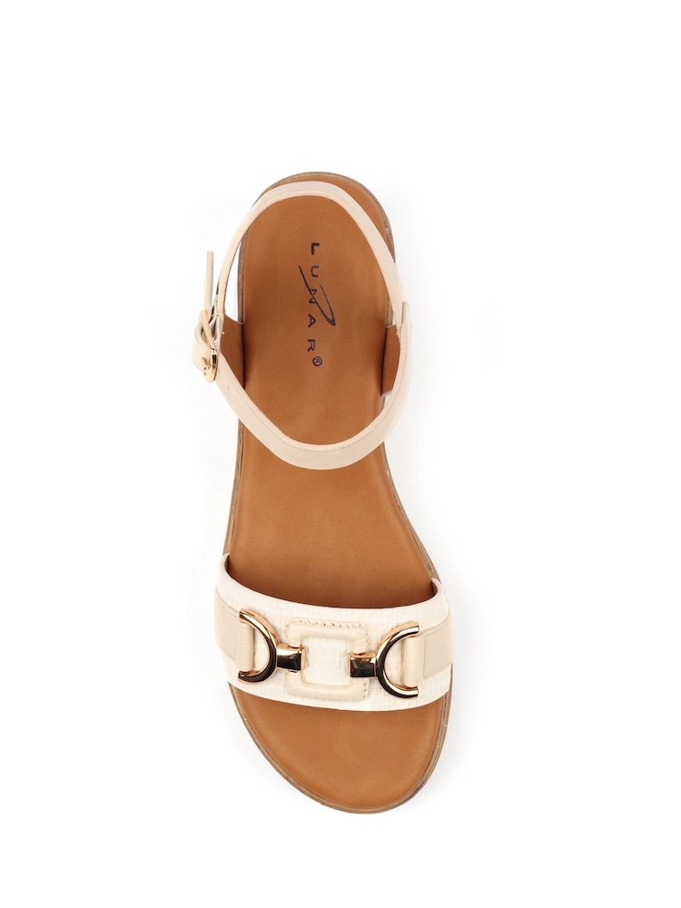 Lunar White Kassie Sandals - Image 7 of 7