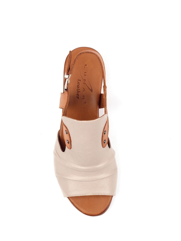 Lunar Beige Jaden Sandals - Image 6 of 6 Lunar Beige Jaden Sandals - Image 6 of 6