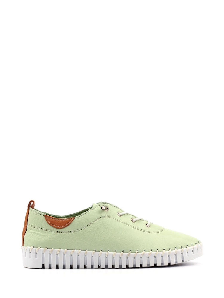 Lunar Green Flamborough Leather Shoes - Image 1 of 5