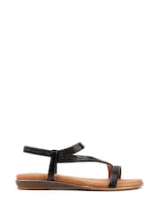 Lunar Black Blaise Sandals - Image 3 of 7