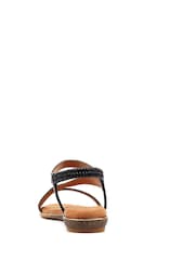 Lunar Black Blaise Sandals - Image 5 of 7