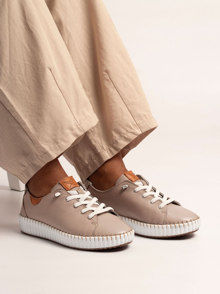 Lunar Beige Faith Leather Shoes - Image 1 of 6 Lunar Beige Faith Leather Shoes - Image 1 of 6