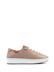 Lunar Beige Faith Leather Shoes - Image 2 of 6