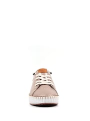 Lunar Beige Faith Leather Shoes - Image 4 of 6