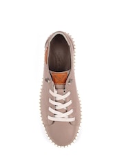 Lunar Beige Faith Leather Shoes - Image 6 of 6