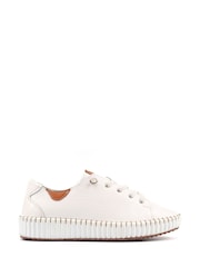 Lunar White Faith Leather Shoes - Image 2 of 6