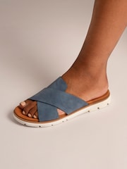 Lunar Blue Chloe Sandals - Image 1 of 6