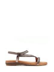 Lunar Metallic Blaise Sandals - Image 2 of 5