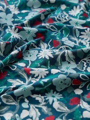 Seasalt Cornwall Light Blue Tree Shadow Pyjamas - Image 5 of 5