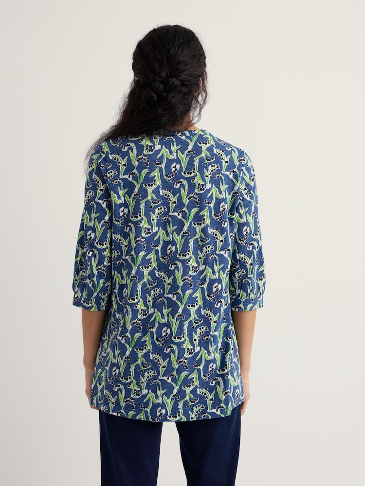 Seasalt Cornwall Blue Sithney Tunic - Image 2 of 5