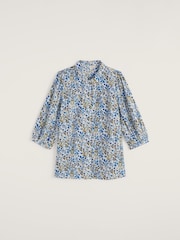 Seasalt Cornwall Blue Hope Cottage II Blouse - Image 4 of 5