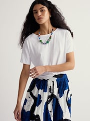 Seasalt Cornwall White Bryher View T-Shirt - Image 1 of 6