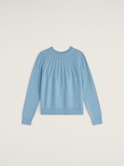 Seasalt Cornwall Blue Stone Chat Jumper - Image 4 of 5