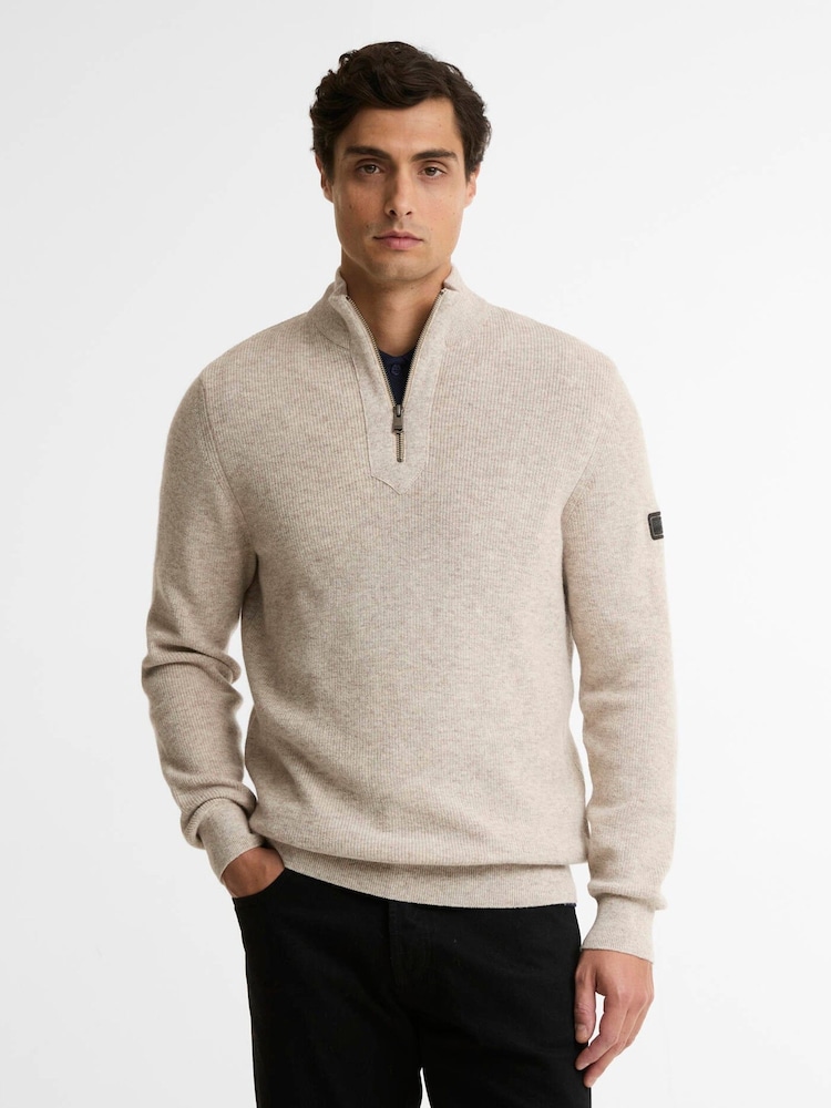 Barbour International Crawley Funnel Neck Jumper - صورة 1 من 5