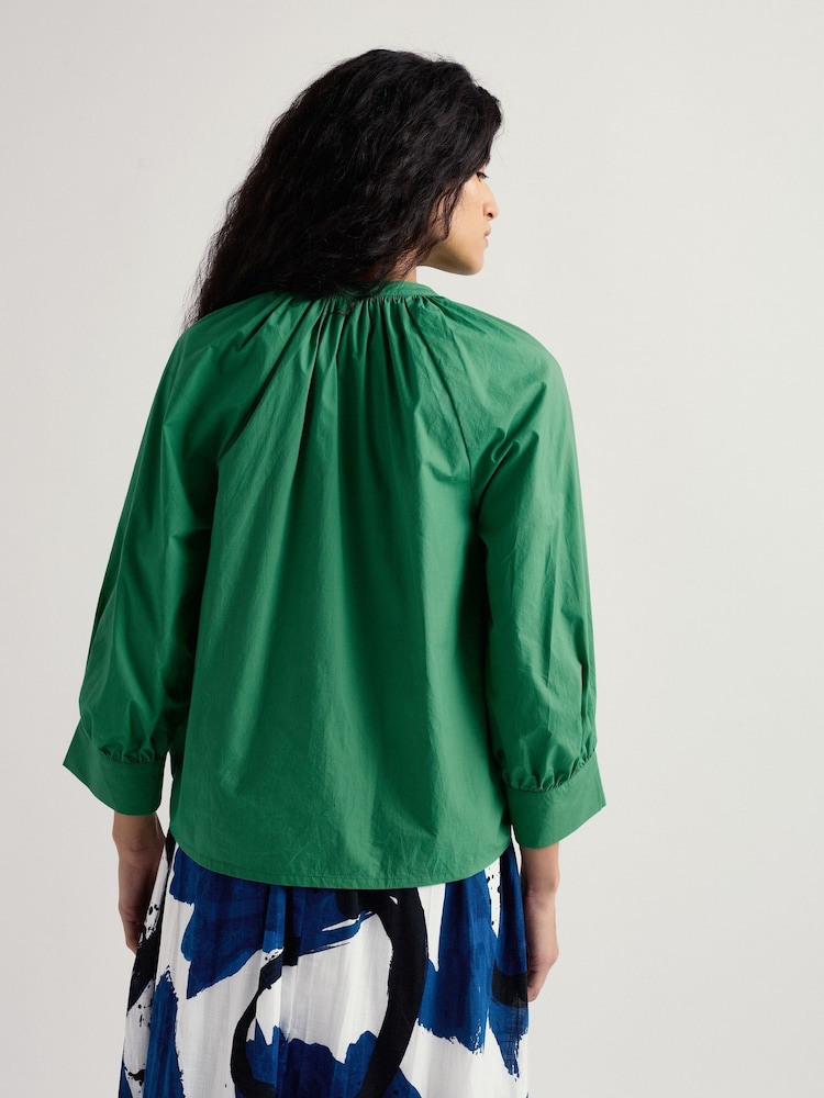 Seasalt Cornwall Green Moor Grass Shirt - Image 2 of 5
