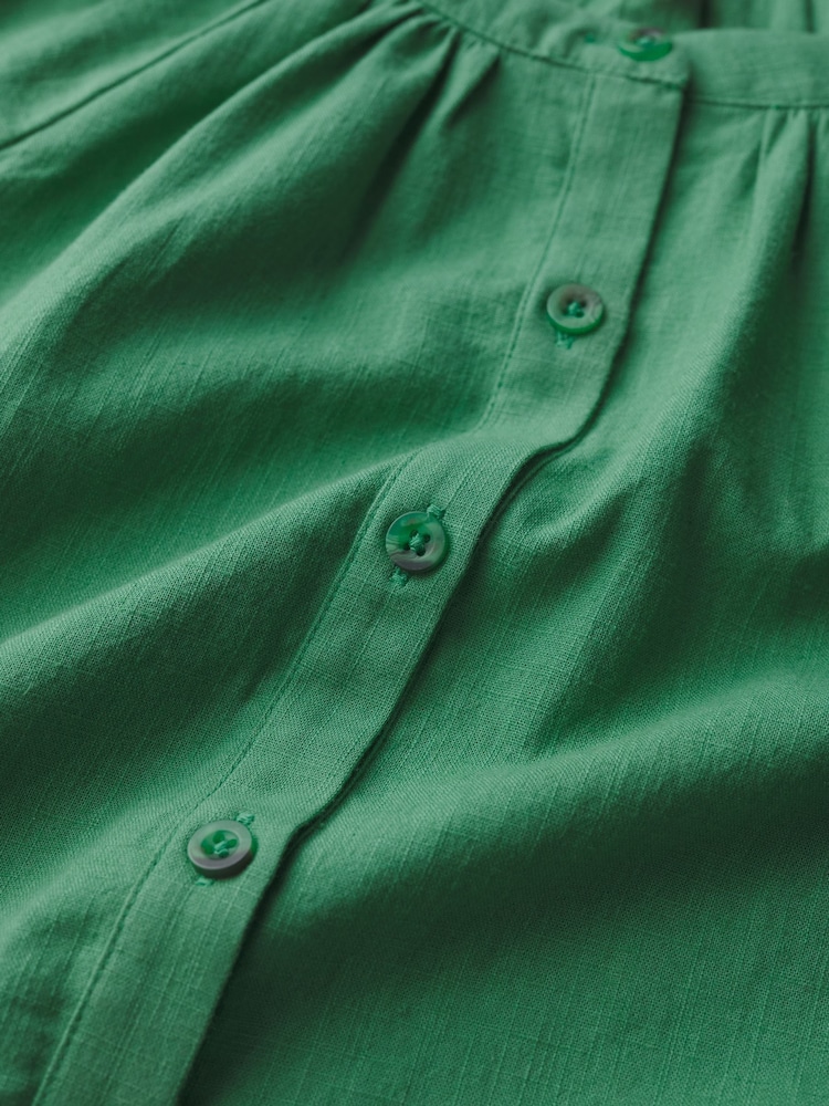 Seasalt Cornwall Green Moor Grass Shirt - Image 5 of 5