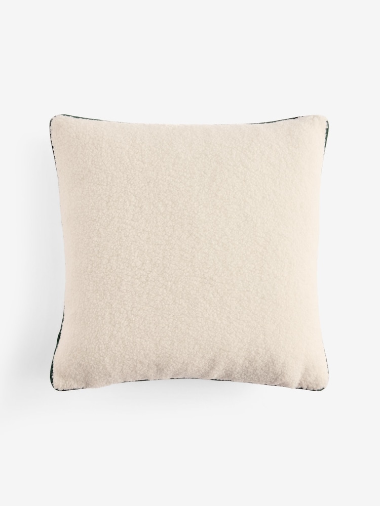 Natural Christmas Cheese 43 X 43cm Cushion - Image 5 of 5 Natural Christmas Cheese 43 X 43cm Cushion - Image 5 of 5