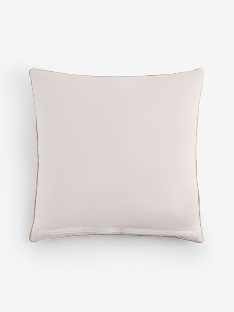 Natural Embellished Christmas Tree Cushion - Image 4 of 4 Natural Embellished Christmas Tree Cushion - Image 4 of 4