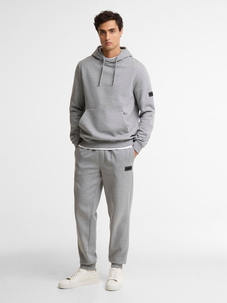 Barbour® International Grey Map Overhead Hoodie - Image 1 of 9 Barbour® International Grey Map Overhead Hoodie - Image 1 of 9