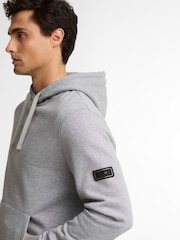 Barbour® International Grey Map Overhead Hoodie - Image 5 of 9