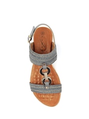 Lunar Grey Mila Sandals - Image 6 of 7