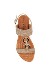 Lunar Green Mila Sandals - Image 6 of 7