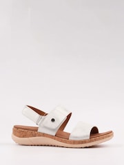 Lunar Silver Riley Hook and Loop Sandals - Image 5 of 9