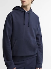 Barbour® International Navy Map Hoodie - Image 1 of 6