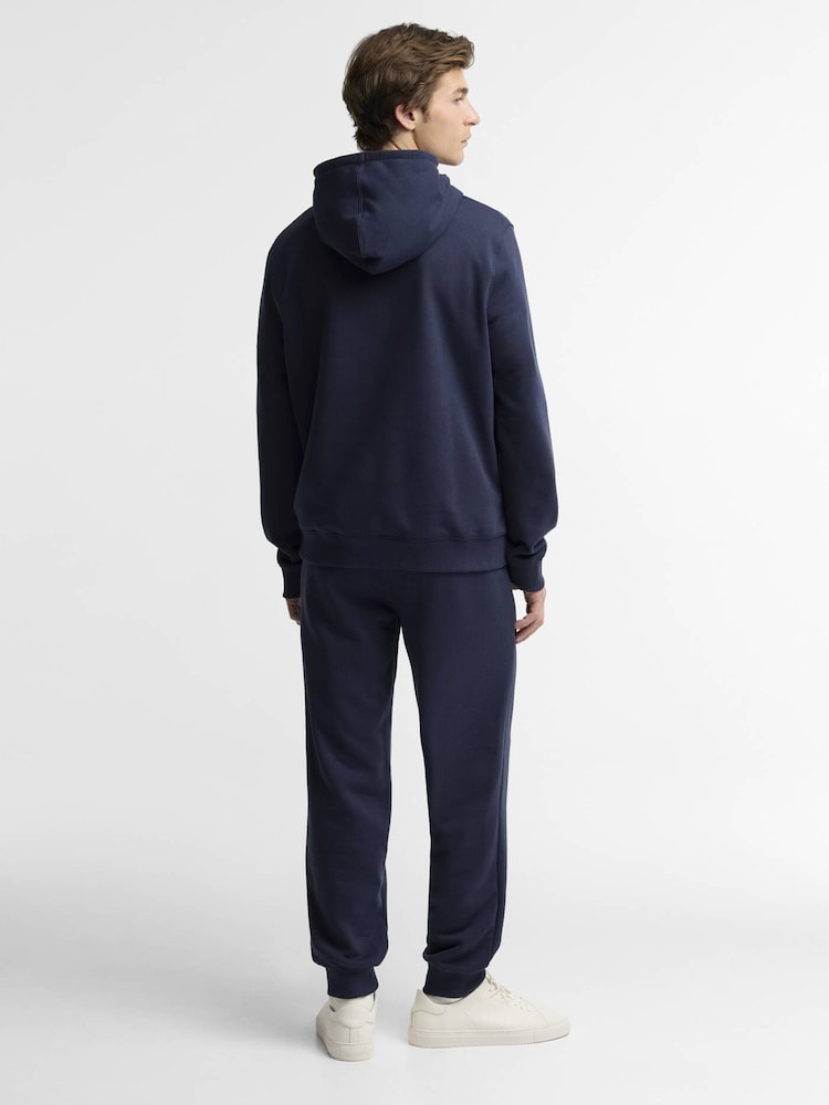 Barbour® International Navy Map Hoodie - Image 2 of 6