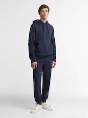 Barbour® International Navy Map Hoodie - Image 3 of 6
