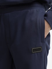 Barbour® International Navy Map Hoodie - Image 5 of 6