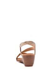Lunar Pink Darci Wedge Sandals - Image 6 of 7
