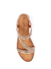 Lunar Pink Darci Wedge Sandals - Image 7 of 7