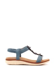 Lunar Blue Clementine Sandals - Image 2 of 5