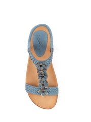Lunar Blue Clementine Sandals - Image 6 of 7