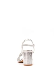 Lunar Silver Jodi Heel Sandals - Image 6 of 7
