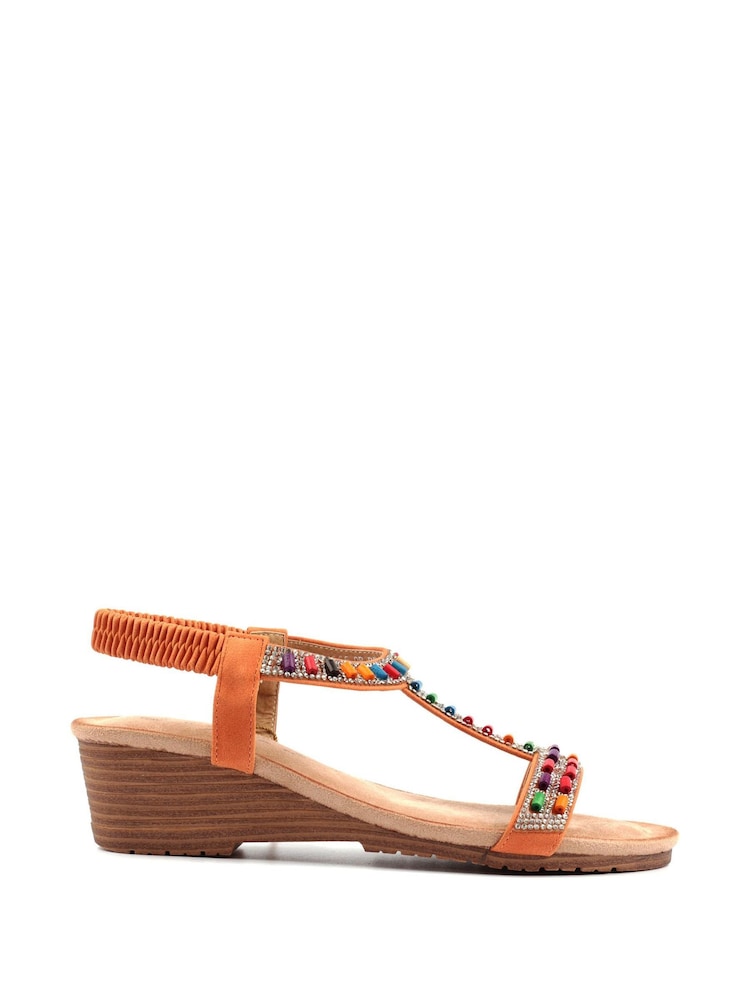 Lunar Orange Reese Sandals - Image 2 of 9