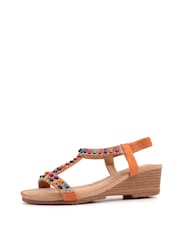 Lunar Orange Reese Sandals - Image 4 of 9
