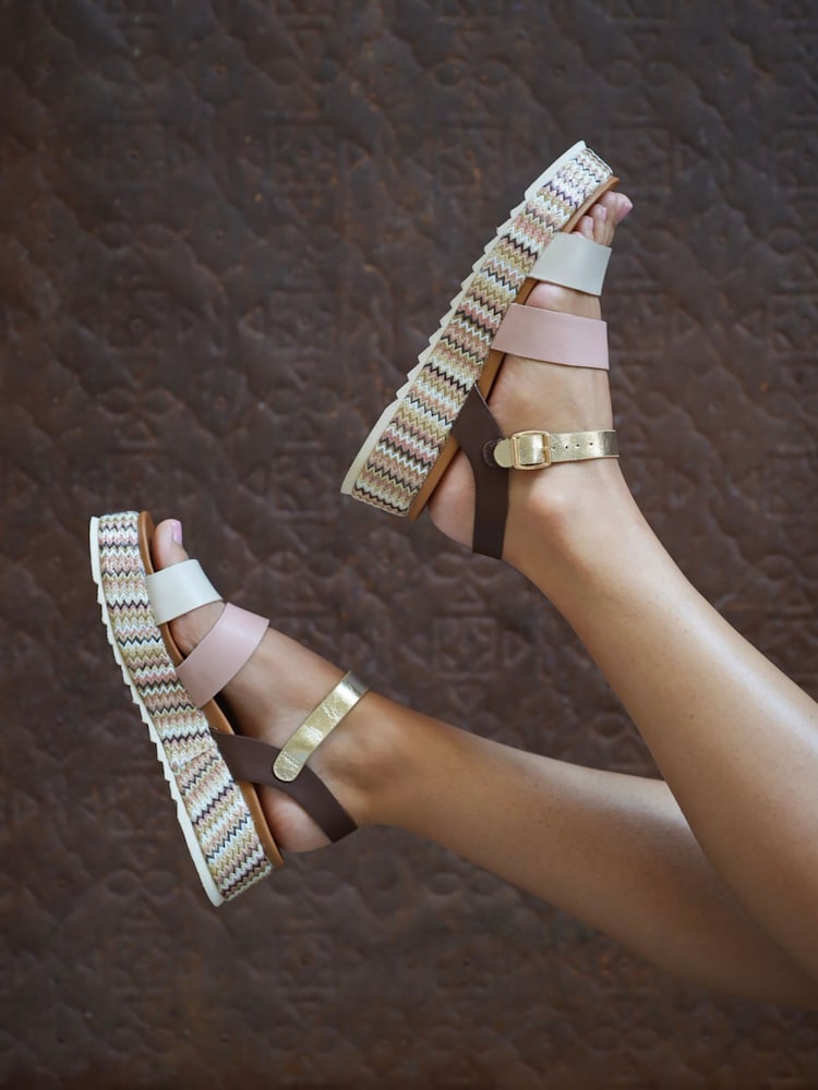 Lunar Brown Berkley Sandals - Image 1 of 7