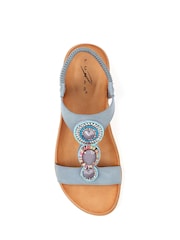 Lunar Blue Kay Sandals - Image 7 of 7