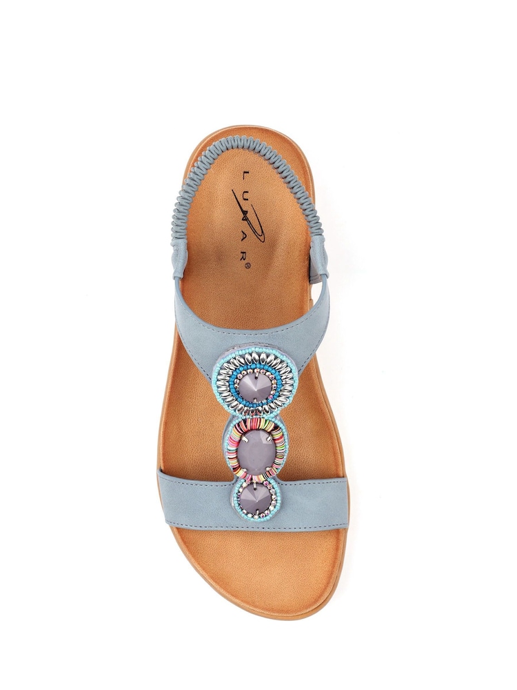 Lunar Blue Kay Sandals - Image 7 of 7 Lunar Blue Kay Sandals - Image 7 of 7
