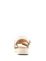 Lunar White Lark Wedge Sandals - Image 4 of 6