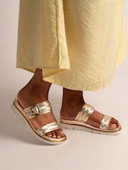 Lunar Gold Elli Sandals - Image 1 of 7